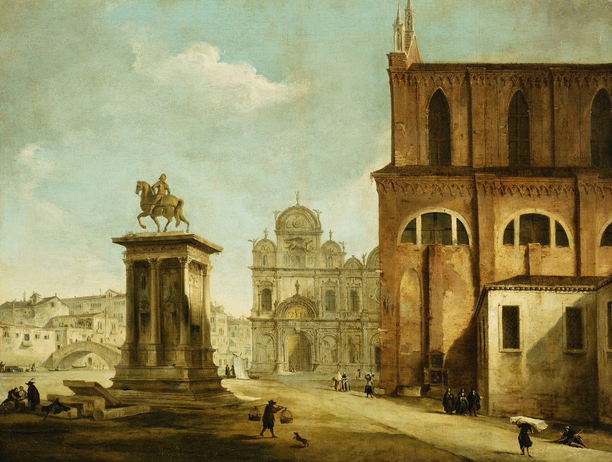 Campo SS Giovanni e Paolo, Venetsia tekijältä Michele Marieschi