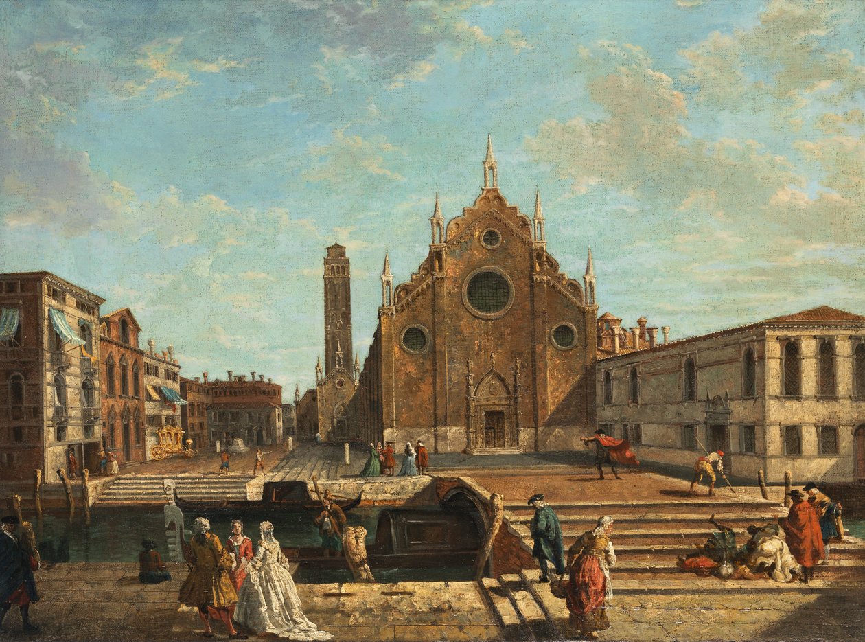 Michele Marieschi Campo dei Frari tekijältä Michele Marieschi