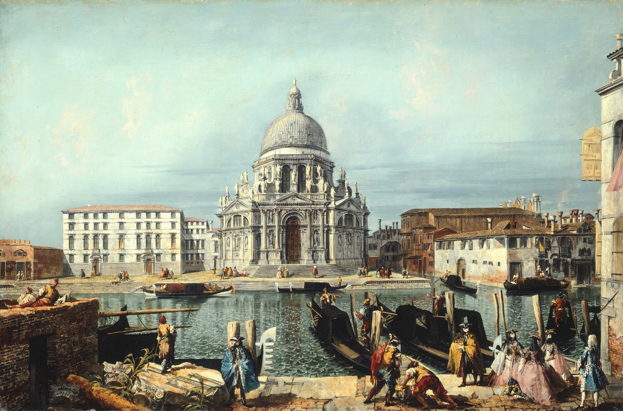 Santa Maria della Saluten kirkko, Venetsia, 174041. tekijältä Michele Marieschi