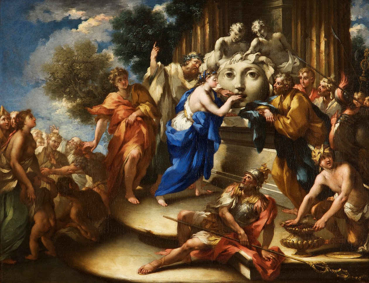 Totuuden naamio, n. 1720 tekijältä Michele Rocca