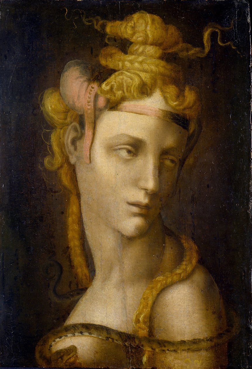 Cleopatre par Tosini, Michele, Circle of (1503-1577). Öljy kankaalle, koko: 37x25,7,, Museo Poldi Pezzoli, Milano tekijältä Michele di Ridolfo Tosini