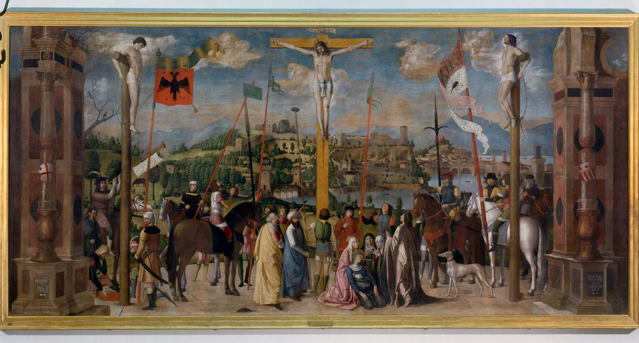 Ristiinnaulitseminen, 1501 tekijältä Michelle da Verona