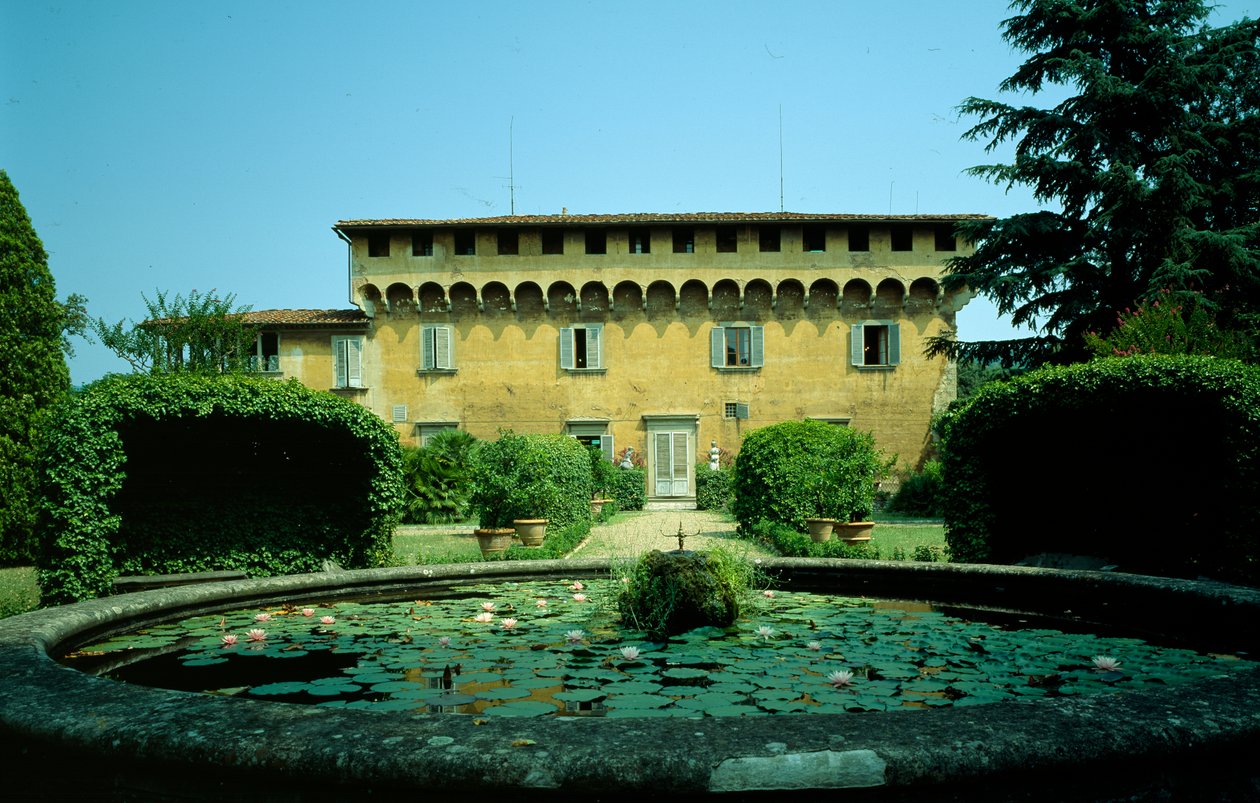 Careggin Medici-huvila, aloitettu 1459 tekijältä Michelozzo di Bartolommeo