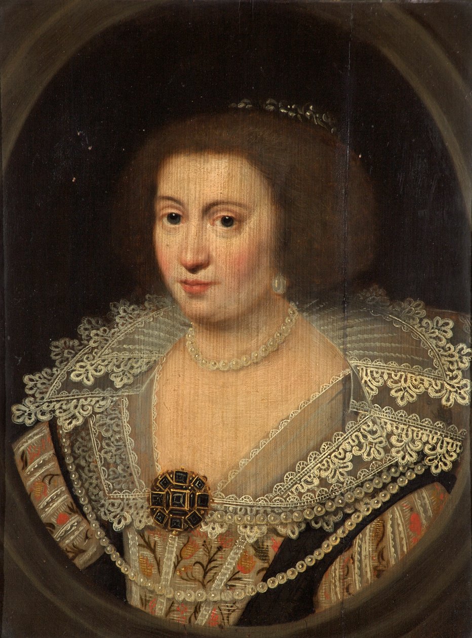 Amalia van Solms, Orangen prinsessa, n. 1629 tekijältä Michiel Jansz van Miereveld