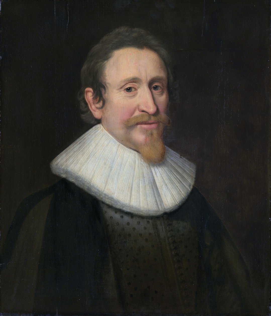 Hugo de Grootin muotokuva tekijältä Michiel Jansz van Mierevelt