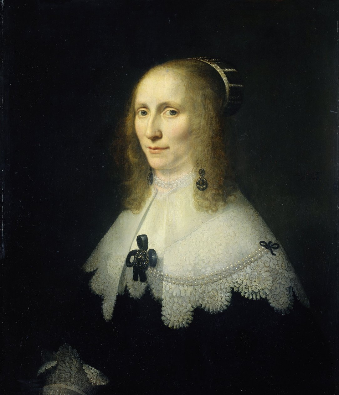 Cornelia Beding van Berkhoutin muotokuva tekijältä Michiel Jansz van Mierevelt