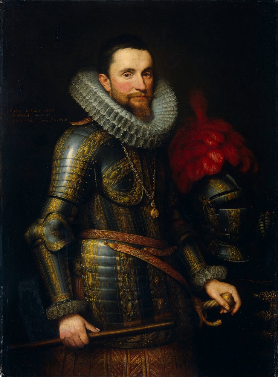 Ambrogio Spinolan (1569-1630) muotokuva tekijältä Michiel Jansz. van Miereveld