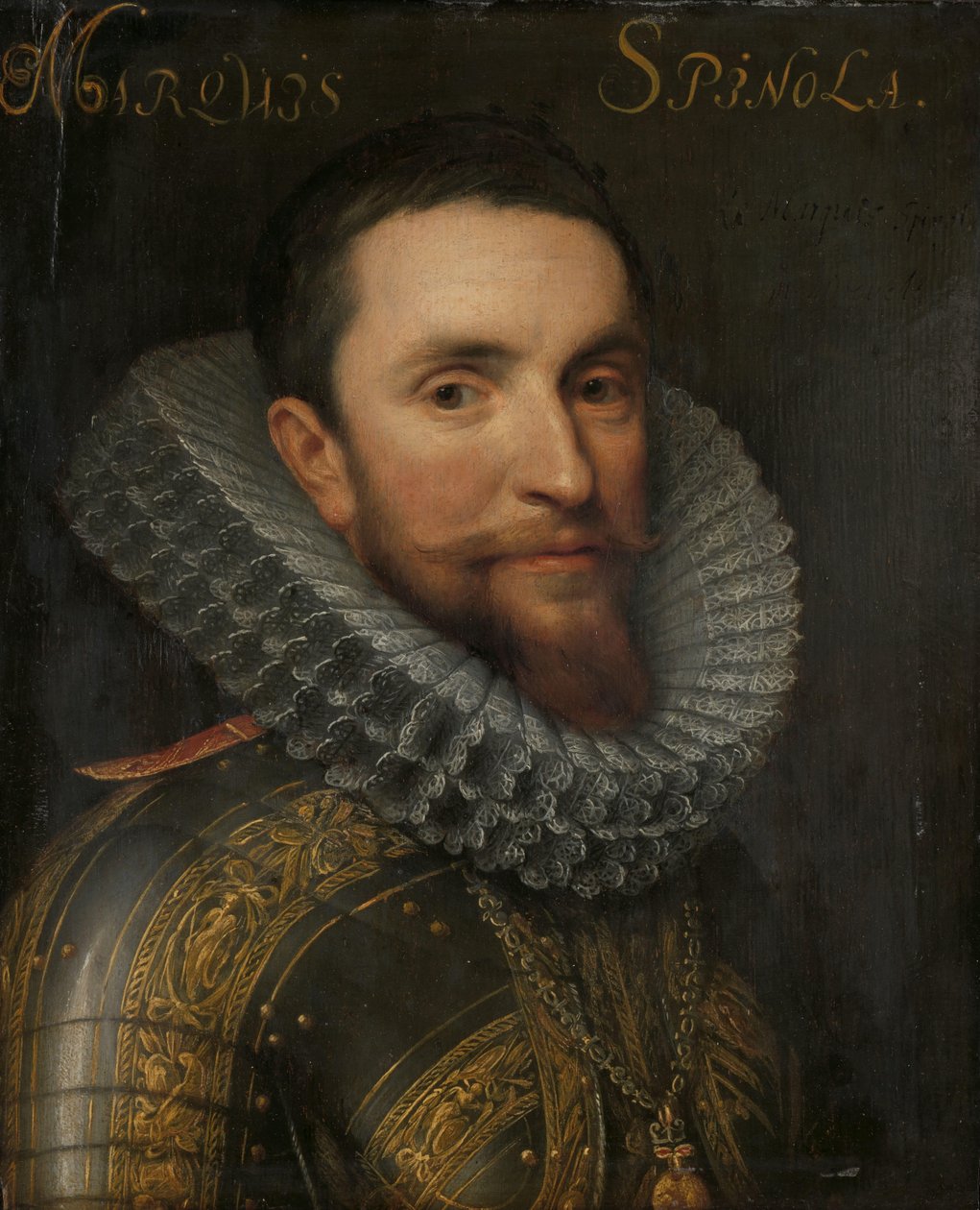 Ambrogio Spinolan muotokuva tekijältä Michiel Jansz van Mierevelt (workshop of)