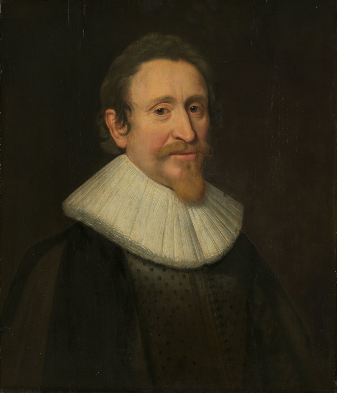Hugo Grotiuksen (1583-1645) muotokuva tekijältä Michiel Jansz van Mierevelt (workshop of)