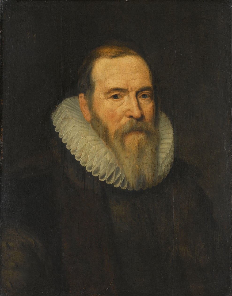 Johan van Oldenbarneveltin muotokuva Johan van Oldenbarneveltin (1547-1619) muotokuva tekijältä Michiel Jansz van Mierevelt (workshop of)