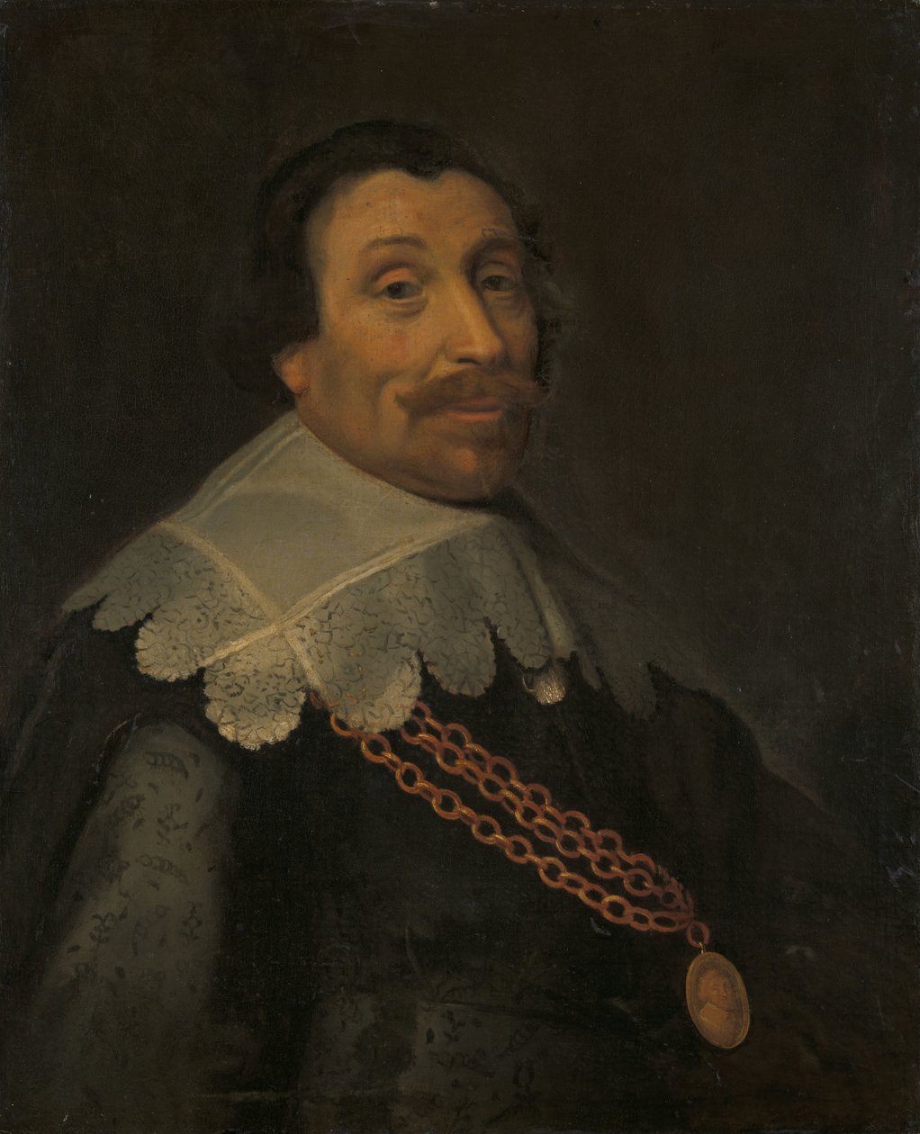 Maerten Harpertsz Trompin (1597-1653) muotokuva tekijältä Michiel Jansz van Mierevelt (workshop of)