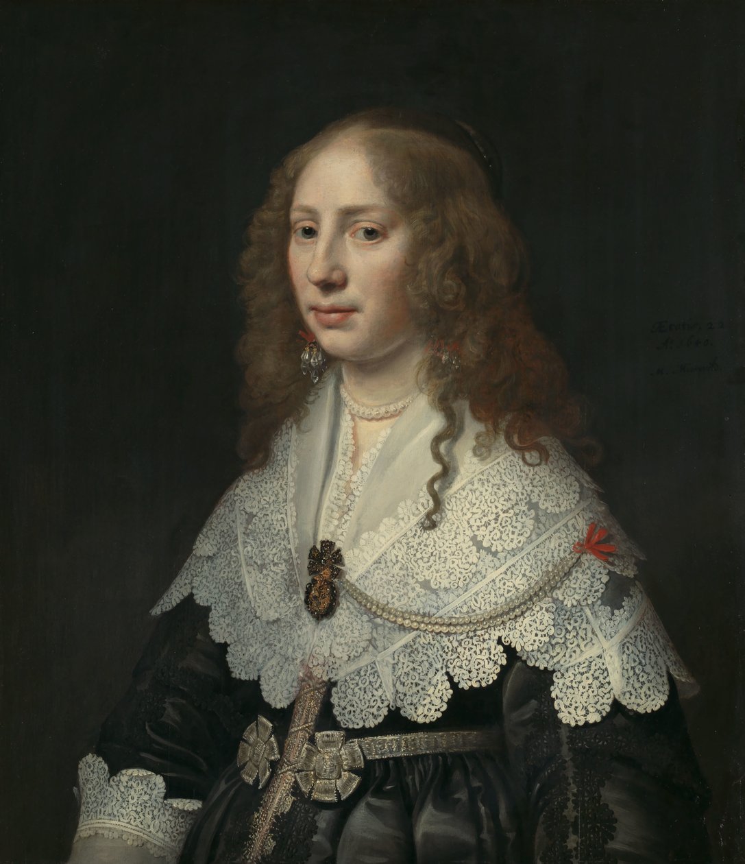 Aegje Hasselaerin muotokuva Aegje Hasselaerin (1617-64) muotokuva tekijältä Michiel Jansz van Mierevelt