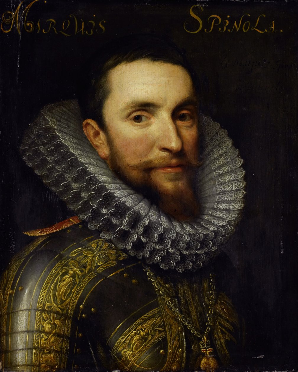 Ambrosio Spinolan muotokuva 1569-1630, 1633 tekijältä Michiel Jansz van Mierevelt