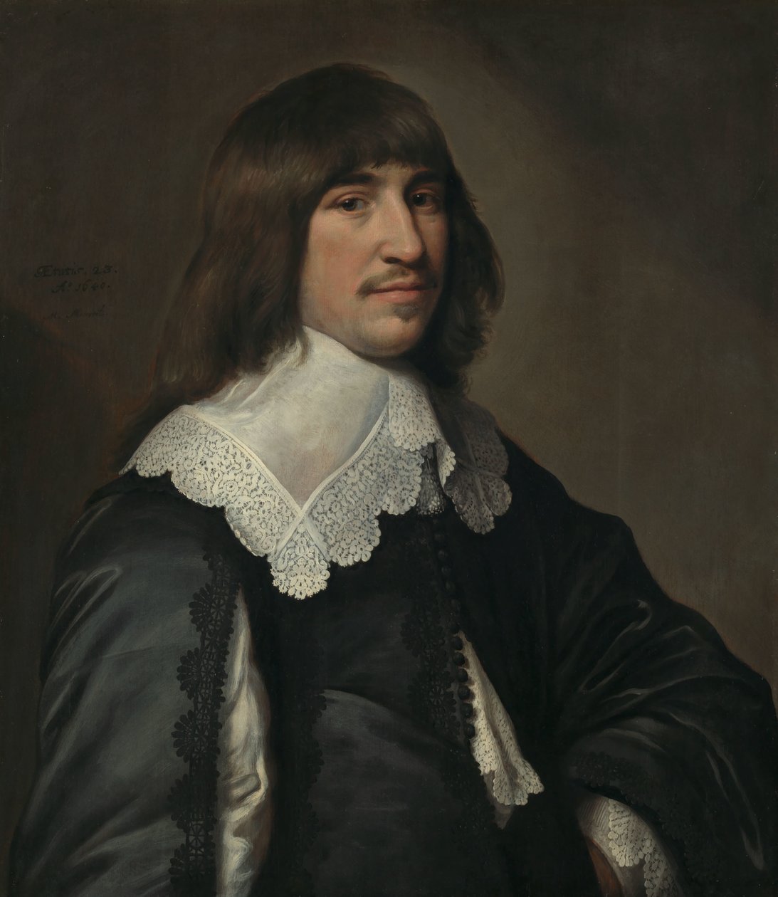 Henrick Hooftin muotokuva Henrick Hooftin (1617-78) muotokuva tekijältä Michiel Jansz van Mierevelt