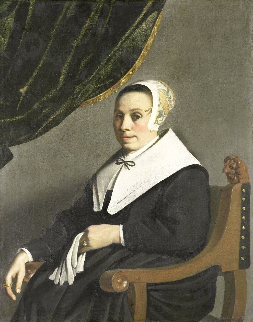 Naisen muotokuva tekijältä Michiel Servaesz (1628-1693) Nouts