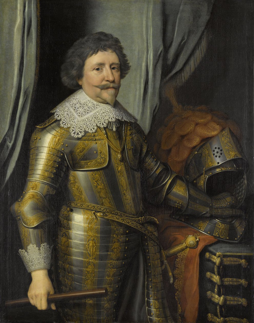 Frederick Henry, Orangen prinssi, Michiel Jansz van Miereveltin työpaja, n. 1632 tekijältä Michiel Jansz van Mierevelt