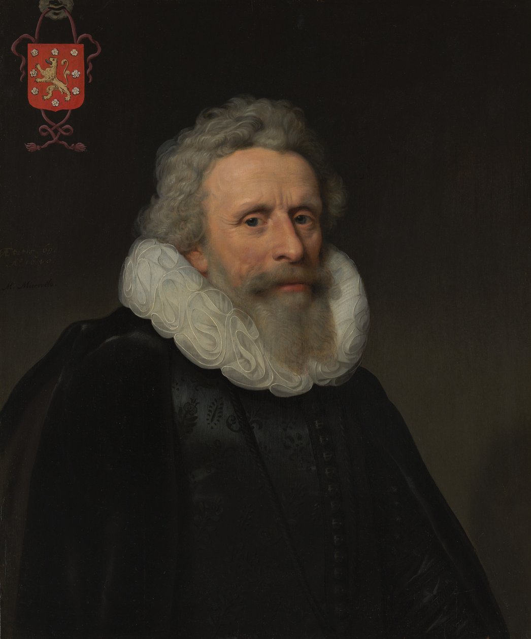 Jacob van Dalen 1570-1644, nimeltään Vallis, 1640 tekijältä Michiel Jansz van Mierevelt