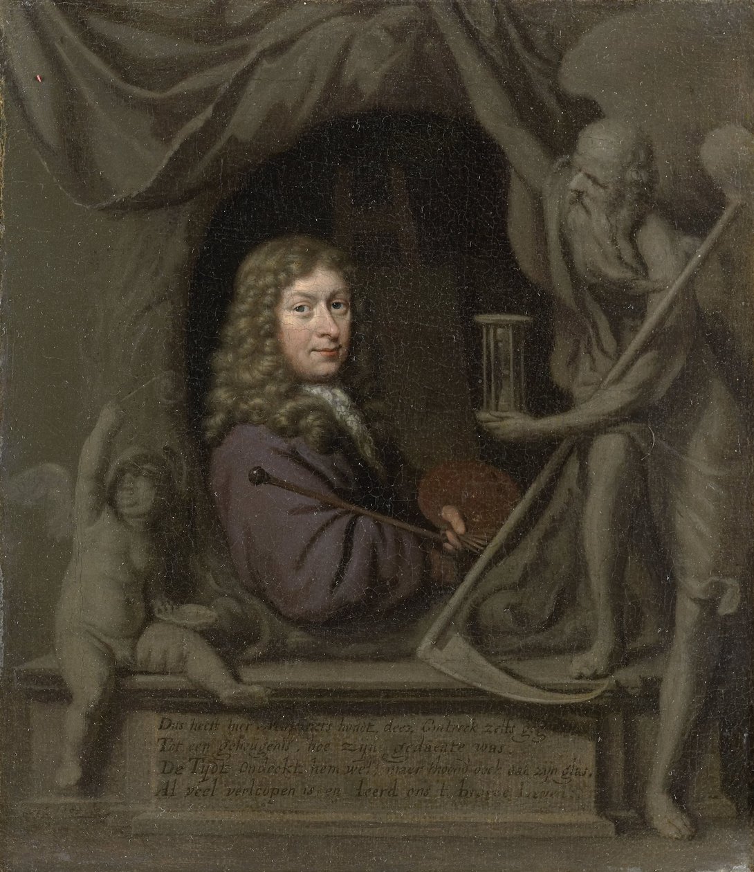 Omakuva tekijältä Michiel van Musscher