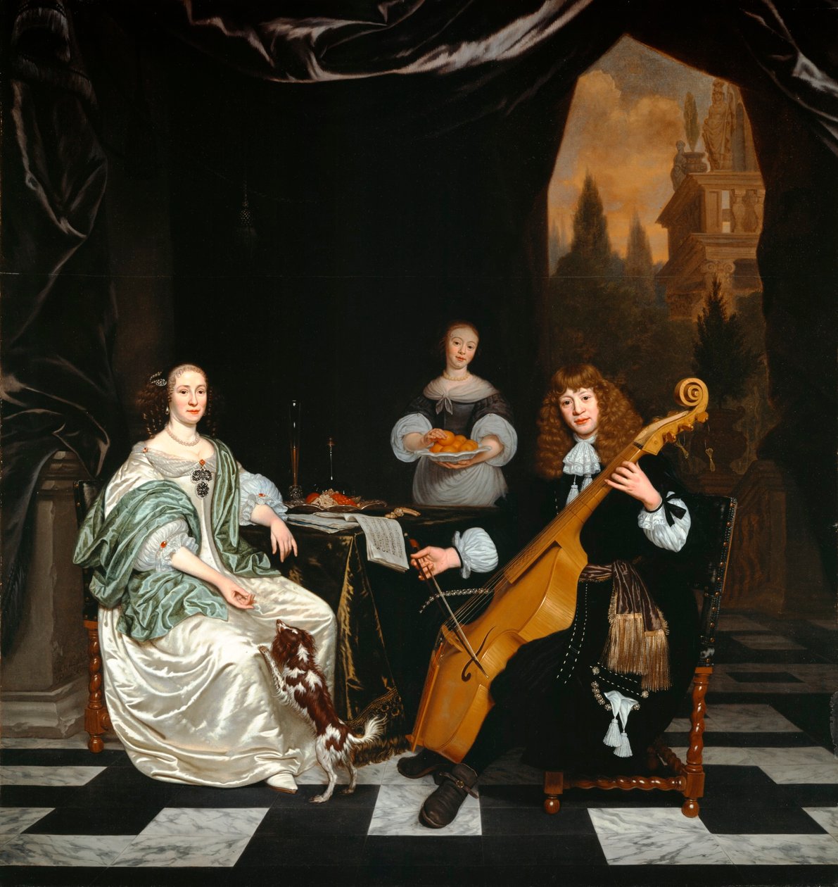 Sinfonia (perhekuva) tekijältä Michiel van Musscher