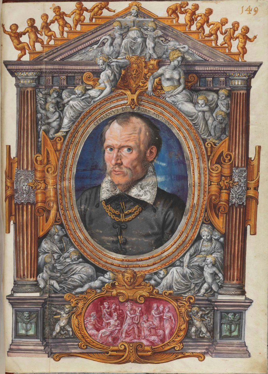 Cipriano de Rore 151516-1565 tekijältä Mielich