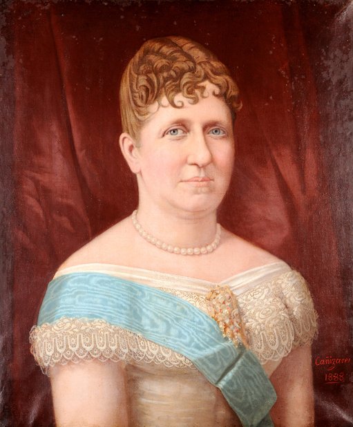 Isabelin muotokuva, Brasilian prinsessa tekijältä Miguel Navarro Canizares