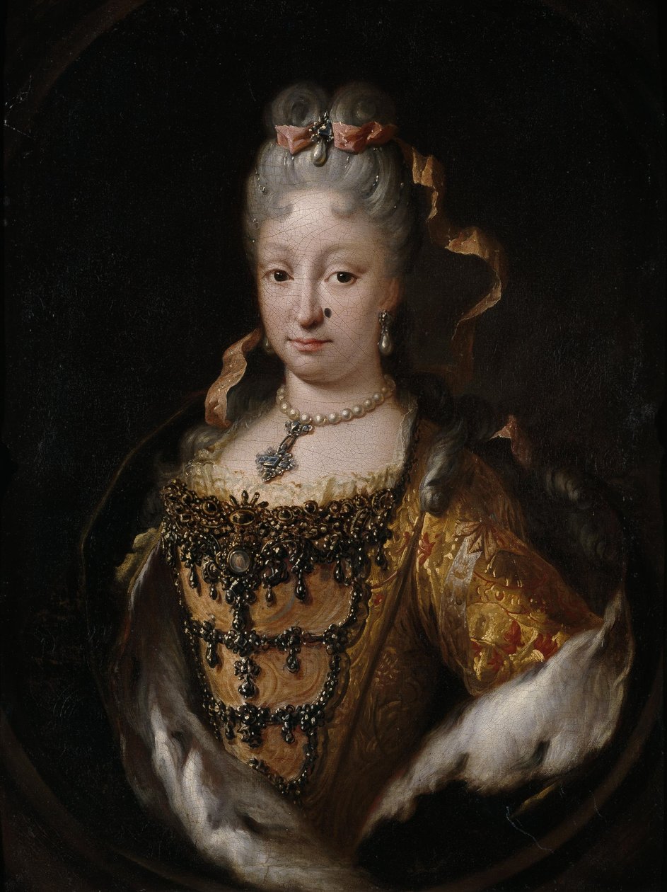 Espanja: Isabel de Farnesio Isabella Farnese Isabella Farnese tekijältä Miguel Jacinto Meléndez