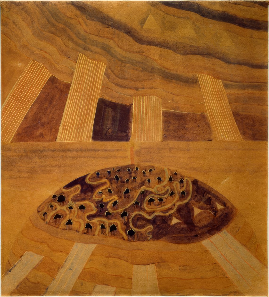 Andante (Sonaatti I) tekijältä Mikalojus Ciurlionis