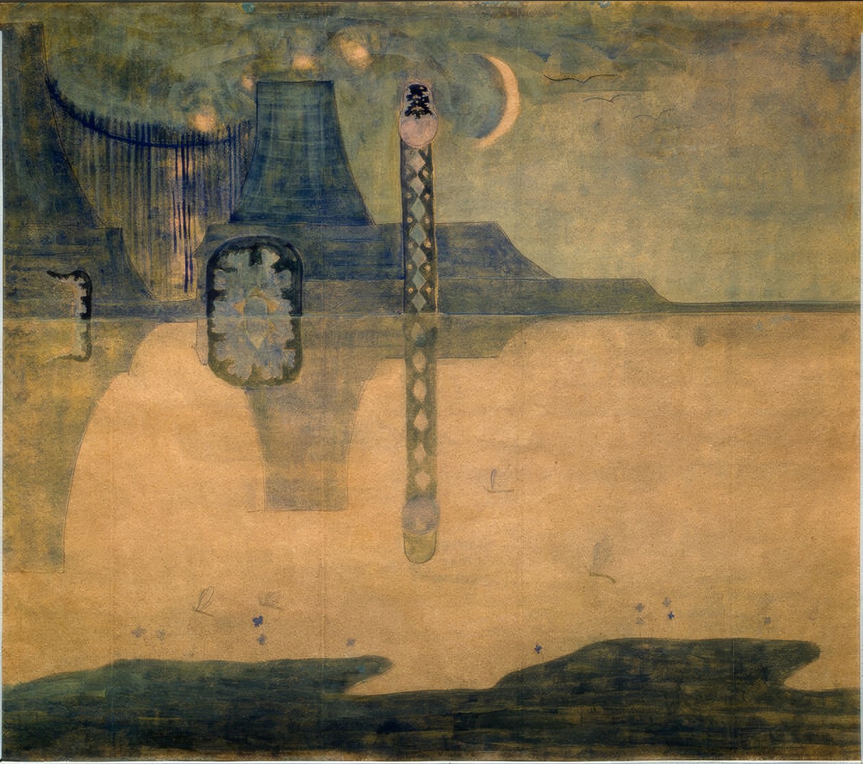 Andante (Sonaatti III) tekijältä Mikalojus Ciurlionis