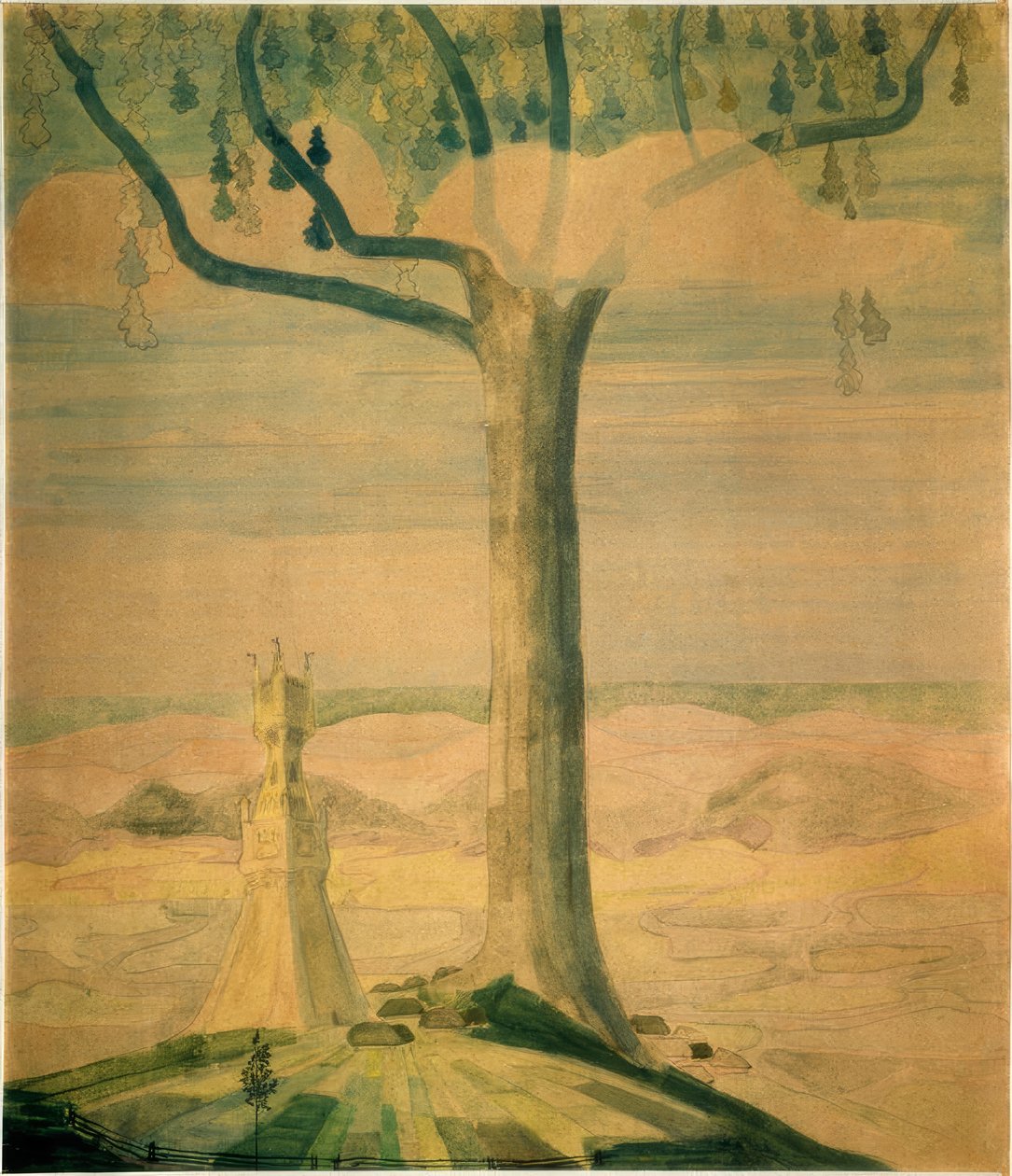 Andante (Sonaatti IV) tekijältä Mikalojus Ciurlionis