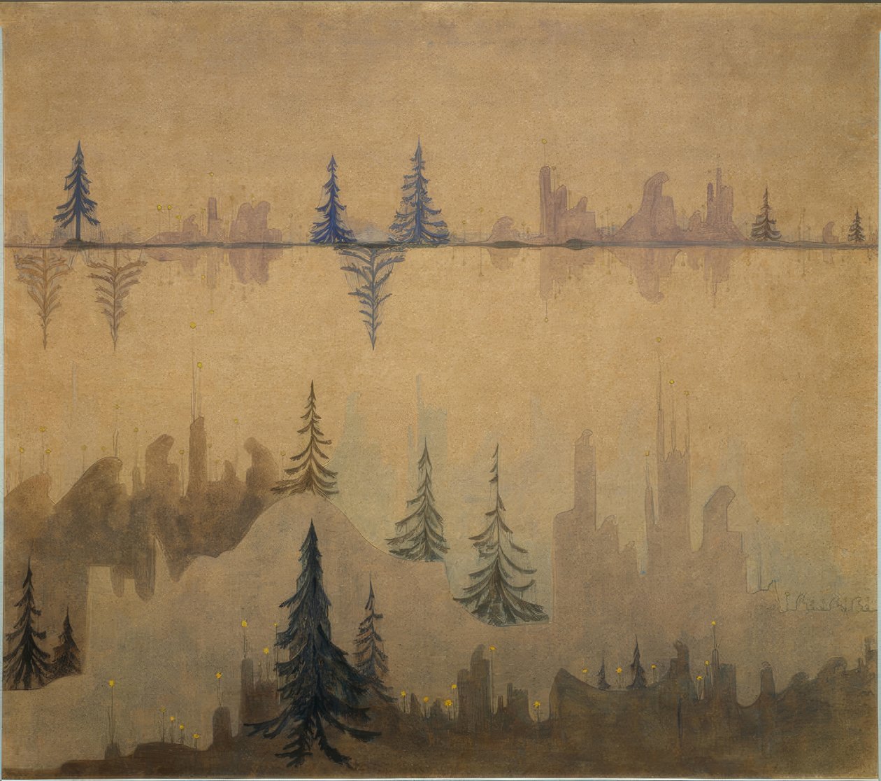 Fugue tekijältä Mikalojus Ciurlionis