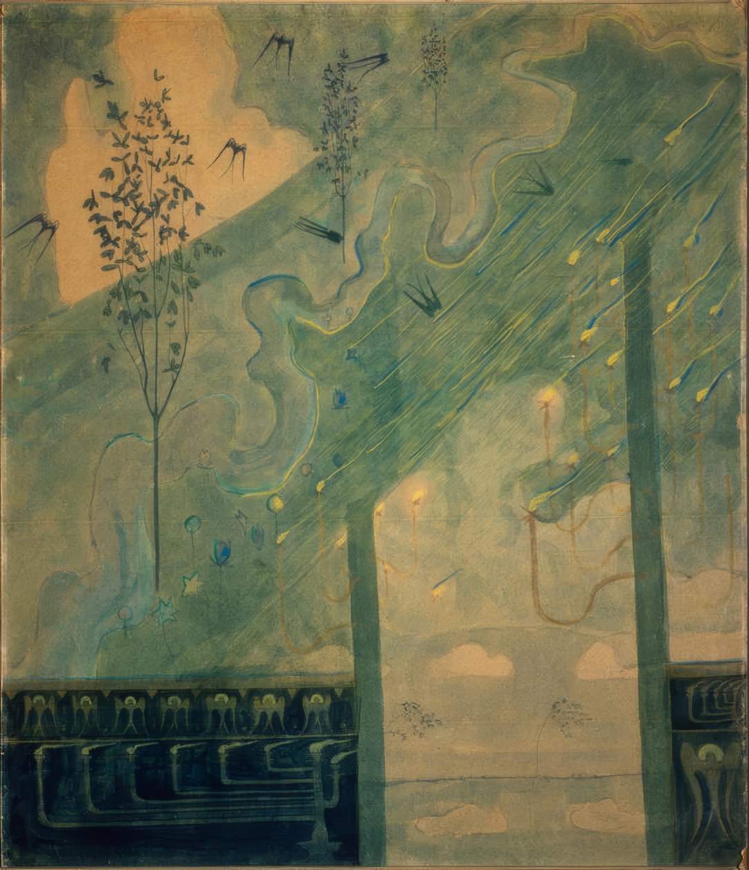 Scherzo (Sonaatti II) tekijältä Mikalojus Ciurlionis