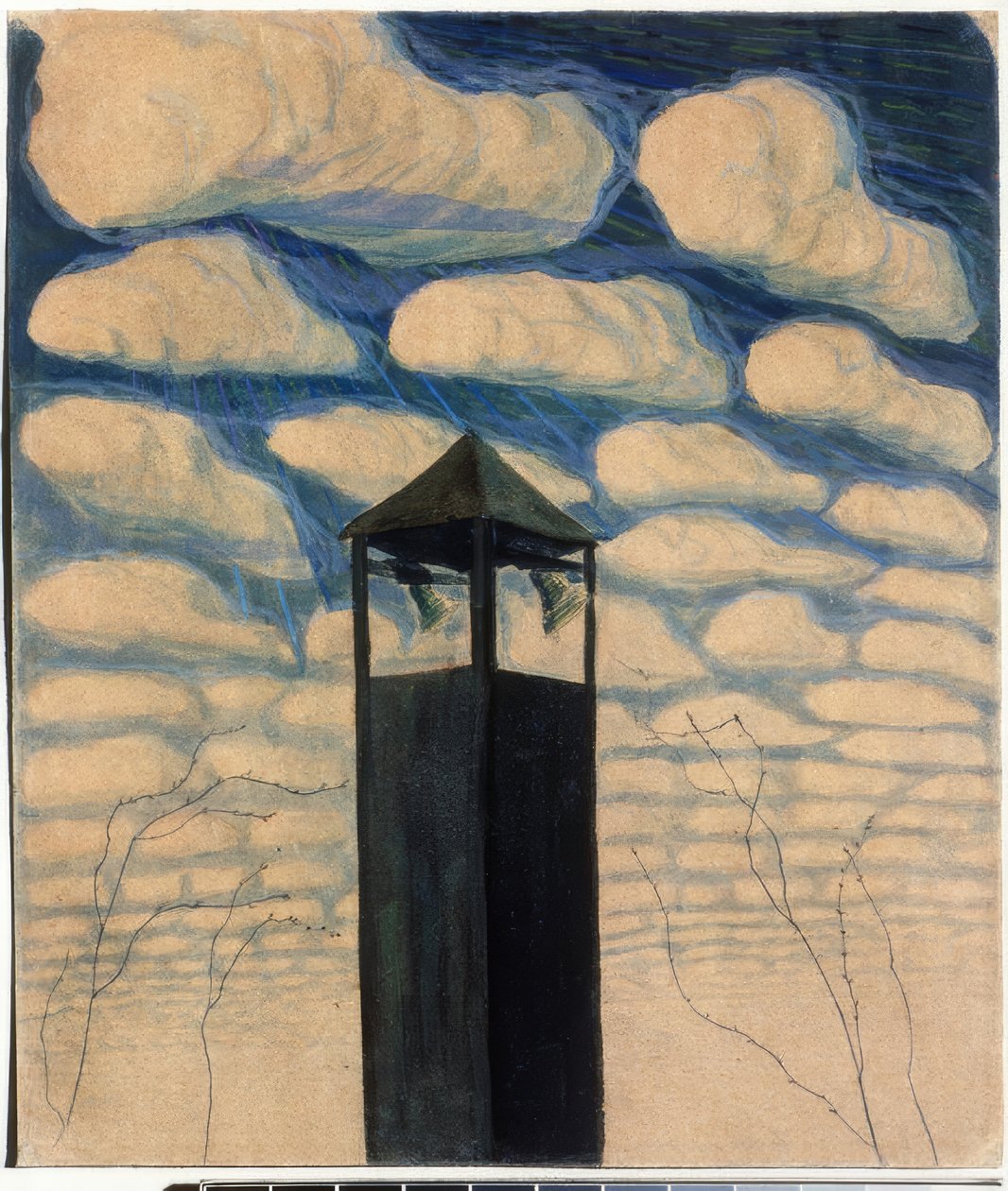 Kevät (I) tekijältä Mikalojus Ciurlionis