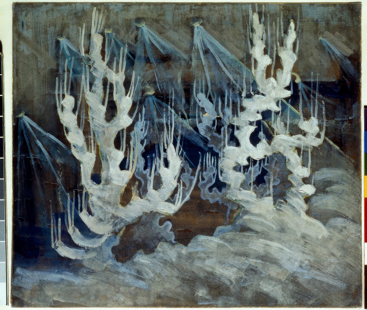 Talvi (II) tekijältä Mikalojus Ciurlionis