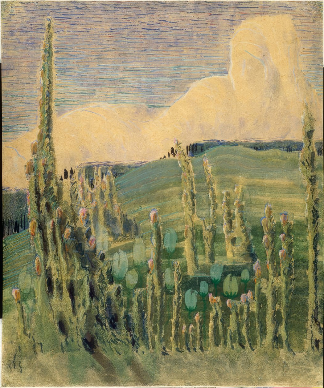 Kesä (III) tekijältä Mikalojus Konstantinas Čiurlionis
