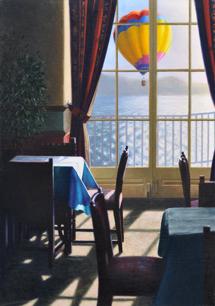 Aamulento, 2016 (öljy pellavalle) tekijältä Mike Briscoe