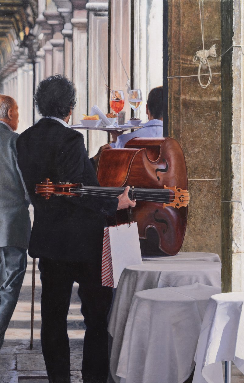 Piazza San Marco (öljy paneelille) tekijältä Mike Briscoe