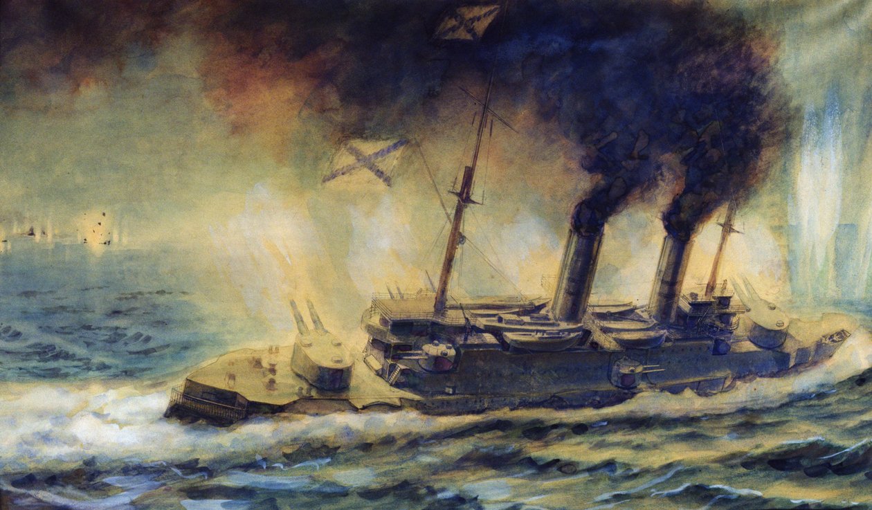 Riianlahden taistelu elokuussa 1915, 1940 tekijältä Mikhail Mikhailovich Semyonov