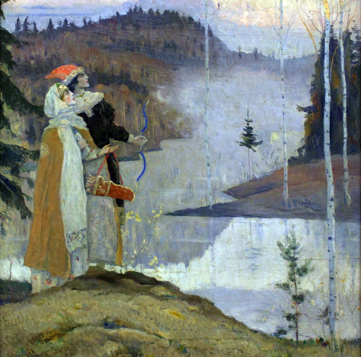 Kaksi tilaa tekijältä Mikhail Vasilievich Nesterov