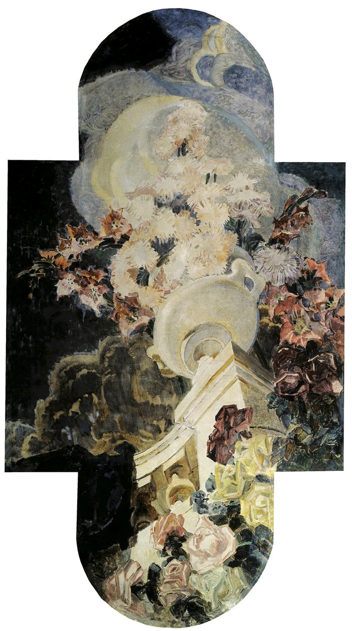 Krysanteemit, 1894. tekijältä Mikhail Aleksandrovich Vrubel