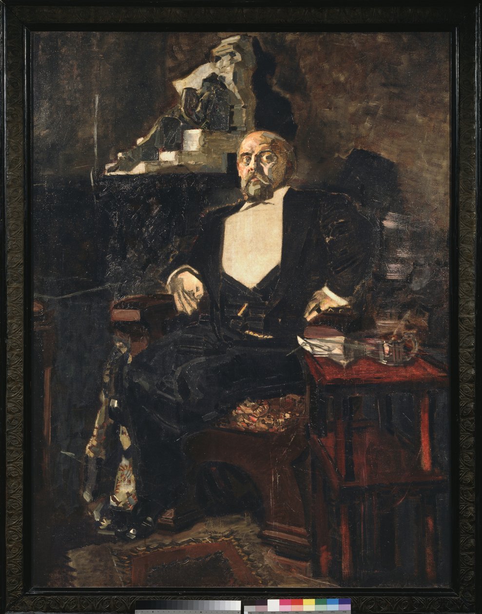 Savva Manontovin muotokuva, 1897 tekijältä Mikhail Aleksandrovich Vrubel
