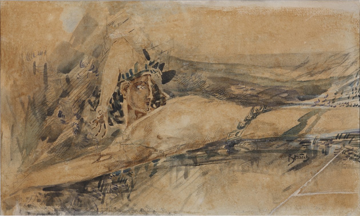 Demoni masentunut, 1901 tekijältä Mikhail Aleksandrovich Vrubel