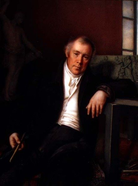 Vasili Ivanovitš Demut-Malinovskin (1779-1846) muotokuva 1830 (akvarelli ja guassi paperille) tekijältä Mikhail Ivanovich Terebenev