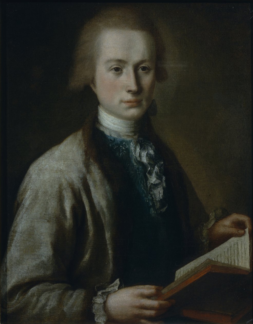 Aleksei Grigorjevitš Spiridovin muotokuva 1753-1828, 1772 tekijältä Mikhail Shibanov
