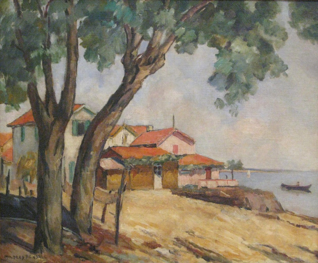 Näkymä Arcachonissa, 1931 tekijältä Mildred Bendall