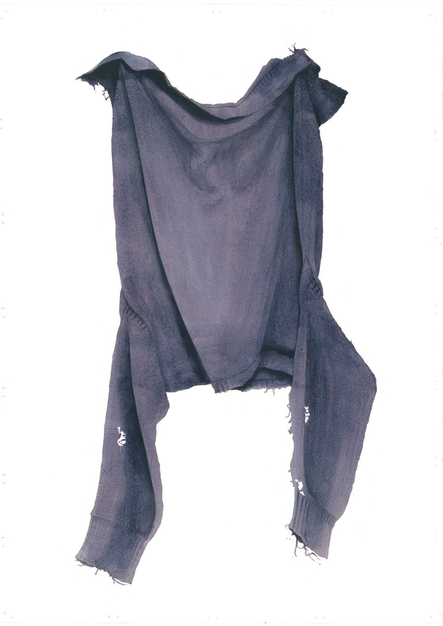 Koin syömä Guernsey Face-on, 2003 (wc paperilla) tekijältä Miles Contemporary Artist Thistlethwaite