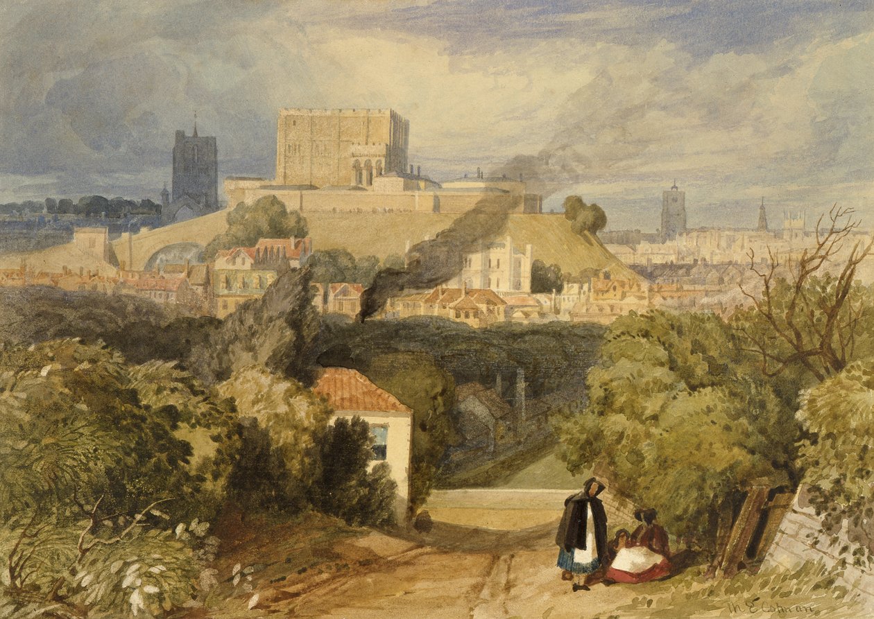 No.1188 Norwich idästä, n.1828 tekijältä Miles Edmund Cotman