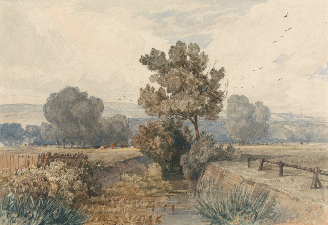 Kohtaus Elmhamissa, Norfolkissa tekijältä Miles Edmund Cotman