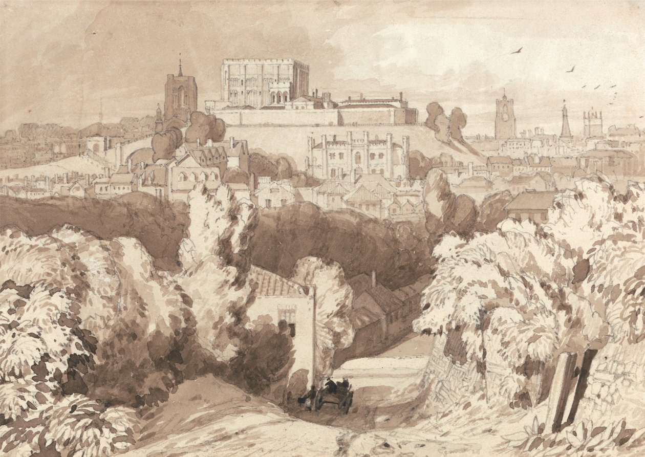 Näkymä Norwichiin tekijältä Miles Edmund Cotman