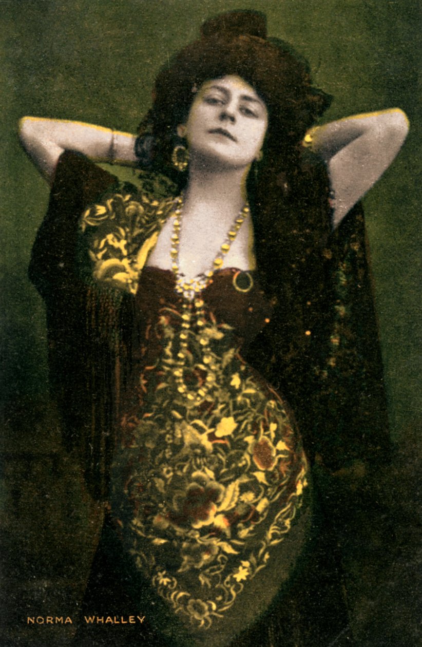 Norma Whalley, australialainen näyttelijä, 1900-luvun alku. tekijältä Miller and Lang