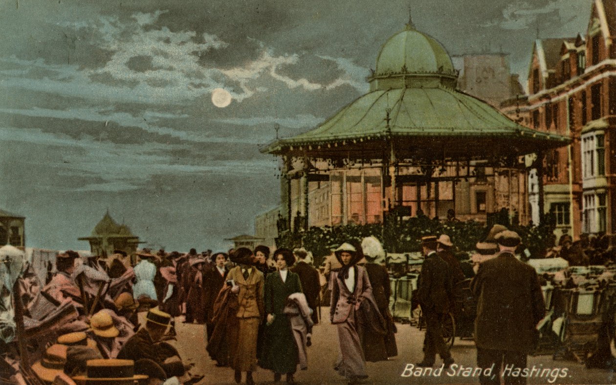 Nauhateline, Hastings, Sussex, 1914. tekijältä Milton